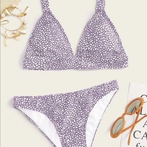 New Dalmatian triangle bikini set